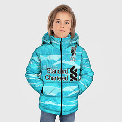Куртка зимняя для мальчика LIVERPOOL выездная сезон 2021, цвет: 3D-черный — фото 2