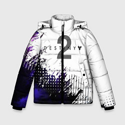 Куртка зимняя для мальчика DESTINY 2: BEYOND LIGHT, цвет: 3D-черный
