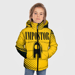 Куртка зимняя для мальчика IMPOSTOR NIRVANA, цвет: 3D-черный — фото 2