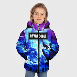 Куртка зимняя для мальчика INVINCIBLE НЕПОДИМЫЙ- АЯ, цвет: 3D-черный — фото 2