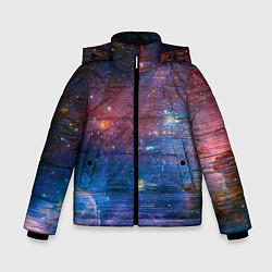 Зимняя куртка для мальчика Glitch space