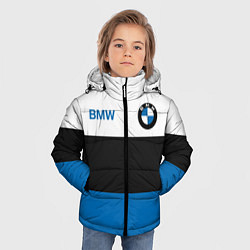 Куртка зимняя для мальчика BMW SPORT, цвет: 3D-черный — фото 2