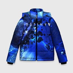 Куртка зимняя для мальчика DESTINY 2, цвет: 3D-черный