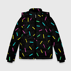 Куртка зимняя для мальчика Party, цвет: 3D-черный