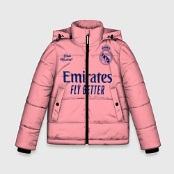 Куртка зимняя для мальчика REAL MADRID, выездная 2021, цвет: 3D-черный