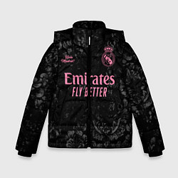 Куртка зимняя для мальчика REAL MADRID, резервная 2021, цвет: 3D-черный