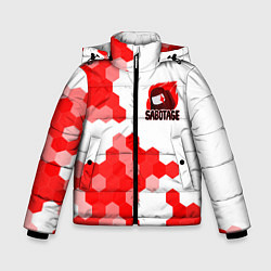 Куртка зимняя для мальчика AMONG US - IMPOSTOR, цвет: 3D-светло-серый