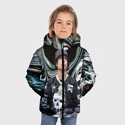 Куртка зимняя для мальчика Slava Marlow, цвет: 3D-красный — фото 2