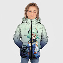 Куртка зимняя для мальчика Sucrose, цвет: 3D-черный — фото 2