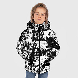 Куртка зимняя для мальчика Graffiti, цвет: 3D-черный — фото 2