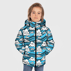 Куртка зимняя для мальчика КИМОНО ТАНДЖИРО, цвет: 3D-черный — фото 2