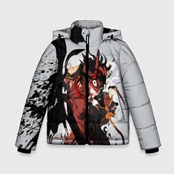 Куртка зимняя для мальчика Hell Asta, цвет: 3D-светло-серый