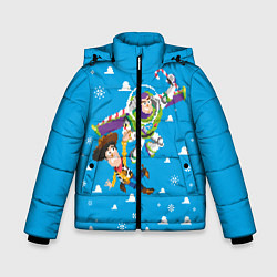 Куртка зимняя для мальчика Woody & Buzz, цвет: 3D-красный