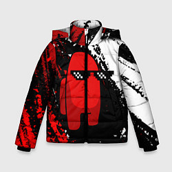 Куртка зимняя для мальчика Among Us Sus Life Imposter, цвет: 3D-черный