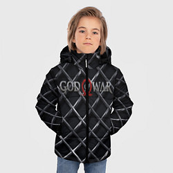 Куртка зимняя для мальчика GOD OF WAR S, цвет: 3D-светло-серый — фото 2
