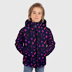 Куртка зимняя для мальчика 2020 год, цвет: 3D-светло-серый — фото 2