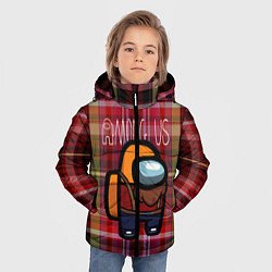 Куртка зимняя для мальчика Among Us Woodman Z, цвет: 3D-черный — фото 2