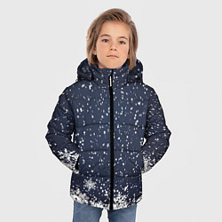 Куртка зимняя для мальчика Атмосфера нового года, цвет: 3D-светло-серый — фото 2