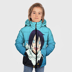 Куртка зимняя для мальчика ЯТОЧКА, цвет: 3D-светло-серый — фото 2