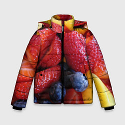 Зимняя куртка для мальчика Фругтово-ягодное изобилие