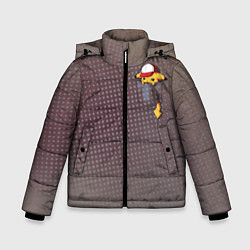 Куртка зимняя для мальчика Покемон, цвет: 3D-красный