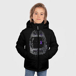 Куртка зимняя для мальчика Not The Imposter, цвет: 3D-черный — фото 2