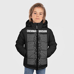 Куртка зимняя для мальчика CrewMate Division, цвет: 3D-черный — фото 2