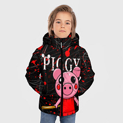 Куртка зимняя для мальчика ROBLOX PIGGY, цвет: 3D-красный — фото 2