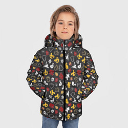Куртка зимняя для мальчика С Новым Годом!, цвет: 3D-красный — фото 2