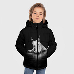 Куртка зимняя для мальчика Puppy, цвет: 3D-черный — фото 2