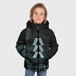 Куртка зимняя для мальчика DESTINY, HUNTER, цвет: 3D-черный — фото 2
