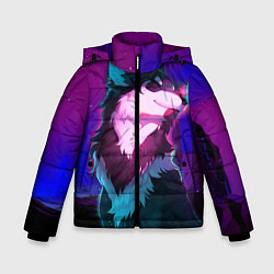 Зимняя куртка для мальчика Сказочный волк