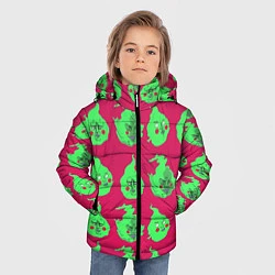 Куртка зимняя для мальчика Моб Психо 100, цвет: 3D-красный — фото 2