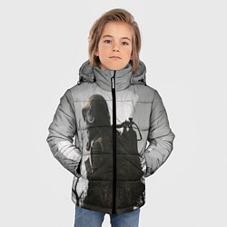Куртка зимняя для мальчика Stalker, цвет: 3D-черный — фото 2