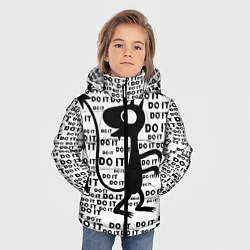 Куртка зимняя для мальчика Люси, цвет: 3D-светло-серый — фото 2