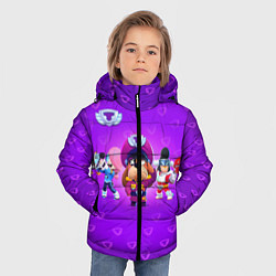 Куртка зимняя для мальчика Генерал Гавс, цвет: 3D-черный — фото 2