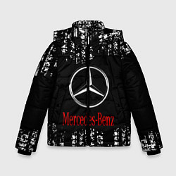 Куртка зимняя для мальчика MERCEDES, цвет: 3D-черный