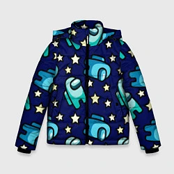 Зимняя куртка для мальчика Among Us Звёзды