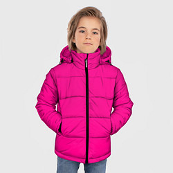 Куртка зимняя для мальчика РОЗОВАЯ МАСКА, цвет: 3D-черный — фото 2