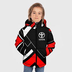 Куртка зимняя для мальчика Toyota, цвет: 3D-черный — фото 2
