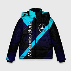 Куртка зимняя для мальчика Mercedes Benz, цвет: 3D-светло-серый