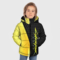 Куртка зимняя для мальчика Cyberpunk 2077 Exclusive S, цвет: 3D-светло-серый — фото 2