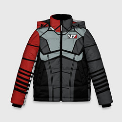 Куртка зимняя для мальчика КОСТЮМ N7 MASS EFFECT N7 М, цвет: 3D-черный