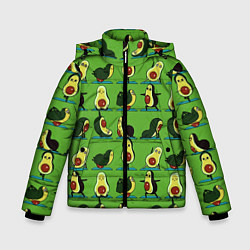 Зимняя куртка для мальчика Авокадо Зарядка