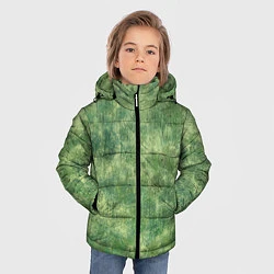 Куртка зимняя для мальчика Одуванчики, цвет: 3D-черный — фото 2