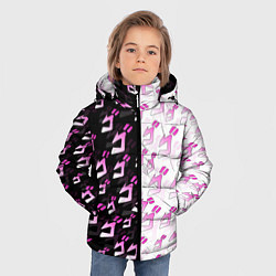 Куртка зимняя для мальчика JOJOS BIZARRE ADVENTURE ПРИКЛЮЧЕНИЯ ДЖОДЖО JOJO, цвет: 3D-черный — фото 2