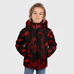 Куртка зимняя для мальчика Dead by Daylight,, цвет: 3D-черный — фото 2