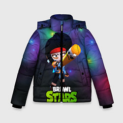 Куртка зимняя для мальчика Мстительница Биби BIBILANTE Т, цвет: 3D-красный
