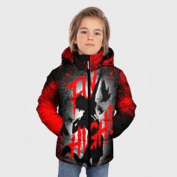 Куртка зимняя для мальчика FLY HIGH ВОЛЕЙБОЛ!!, цвет: 3D-красный — фото 2
