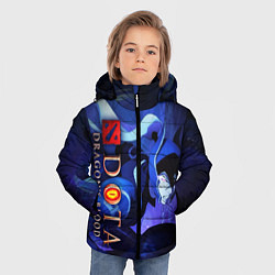 Куртка зимняя для мальчика DOTA: Кровь дракона, цвет: 3D-черный — фото 2